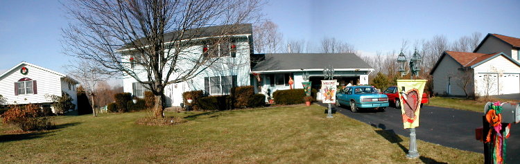 House on Thanksgiving Morning